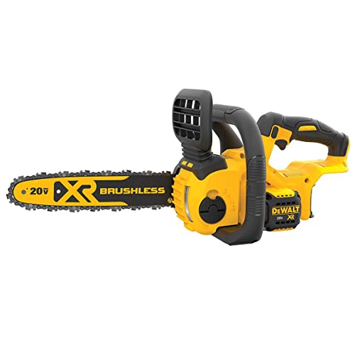 Dewalt Max Compact Cordless Chainsaw Kit Bare Tool Dccs620P1 Battery Powered 550 Watts