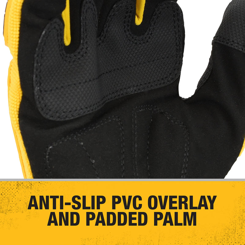 DEWALT DPG781 - Performance Mechanic Work Glove with TPR Impact Protection and Anti-Slip Grip