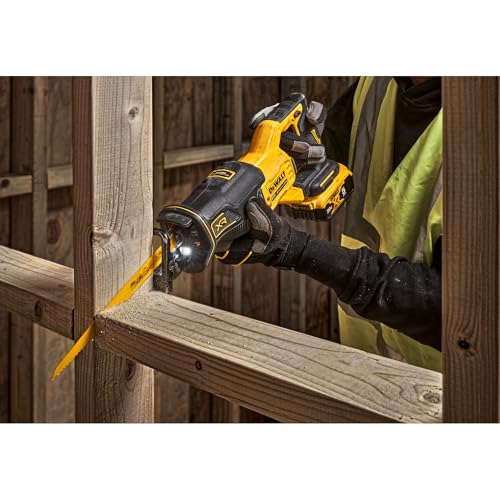 DEWALT 20V MAX XR Reciprocating Saw, Cordless, 2-Finger Variable Trigger, Keyless Blade Clamp, Bare Tool Only (DCS382B)