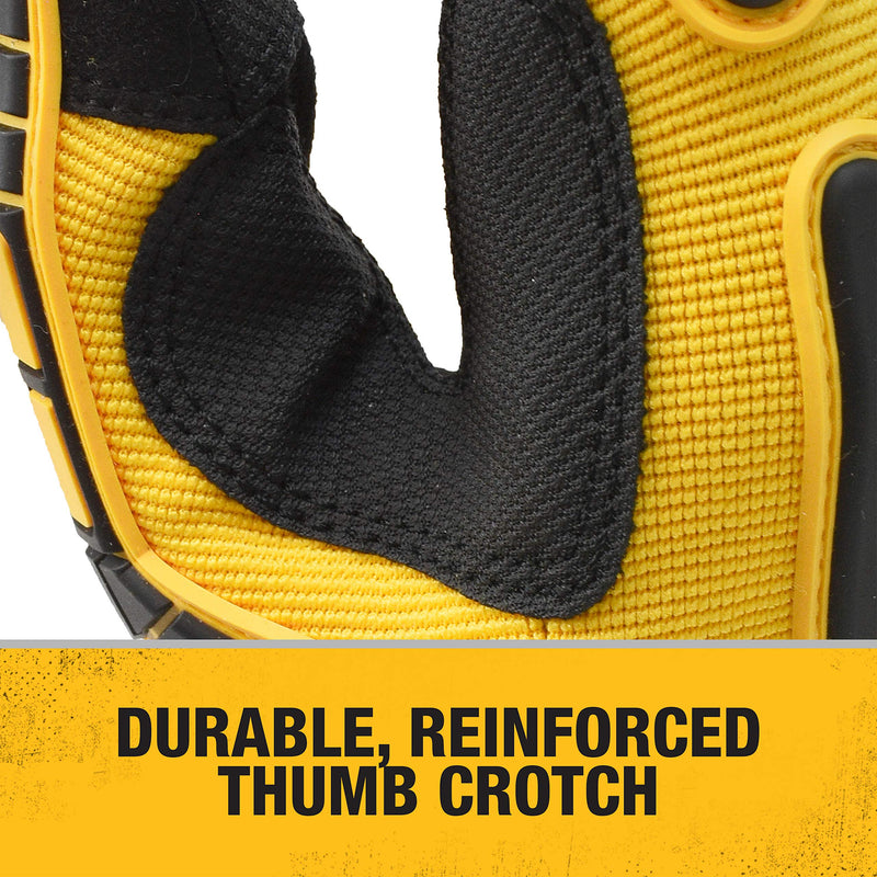 DEWALT DPG781 - Performance Mechanic Work Glove with TPR Impact Protection and Anti-Slip Grip